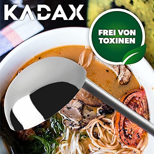 KADAX chochla 60 ml, nierdzewna, srebrna, 30 szt